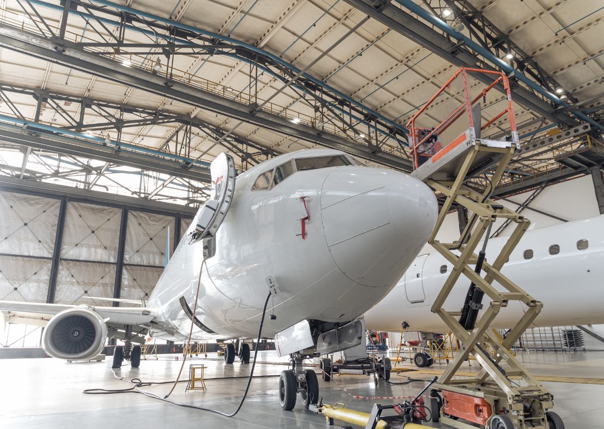 part of a plane