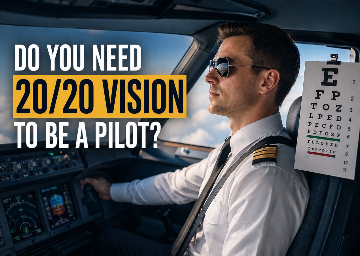 do you need 2020 vision to be a pilot