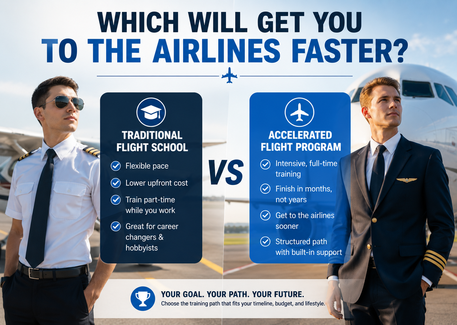 which will get you to the airlines faster